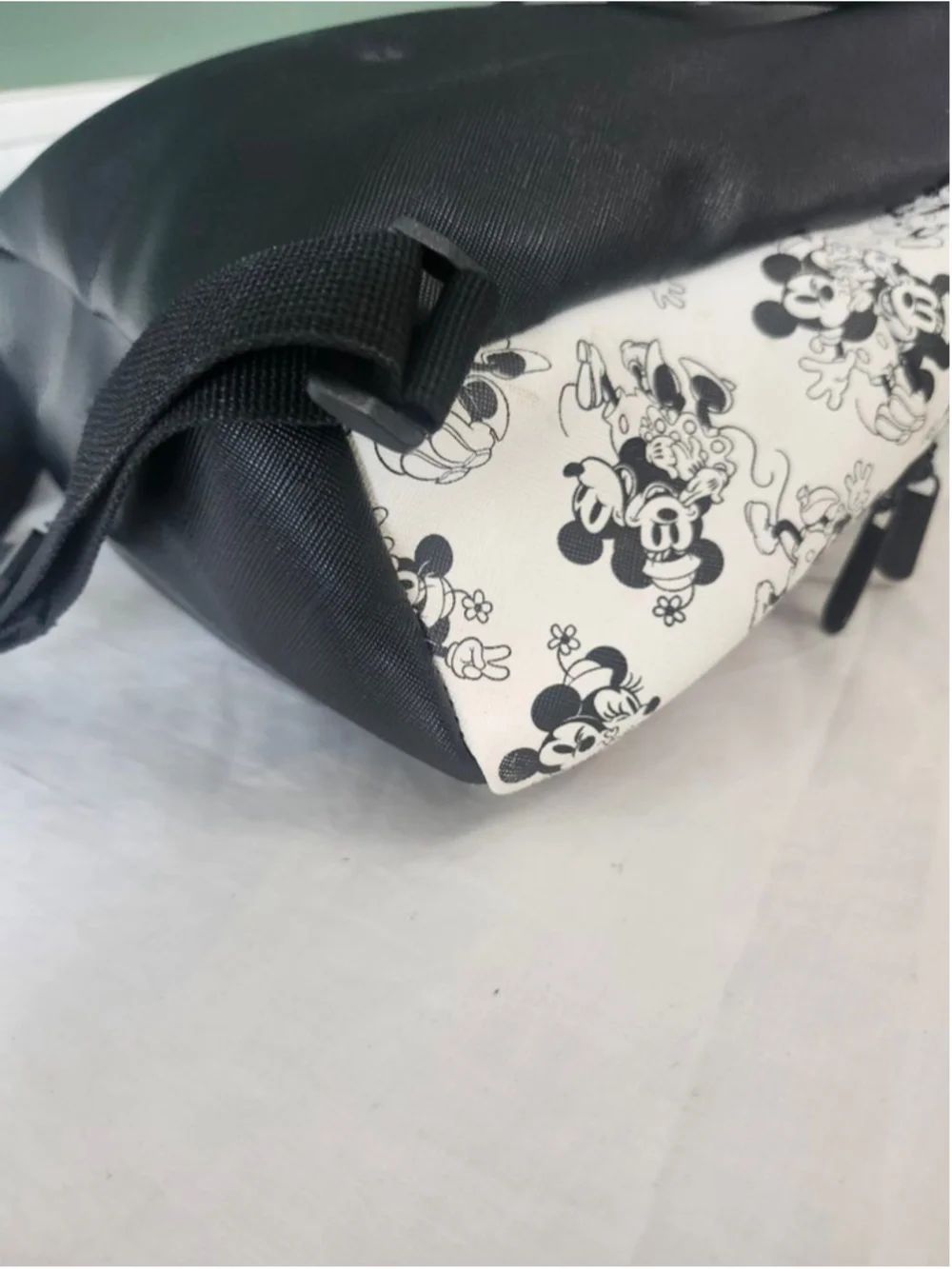Disney Mickey Mouse Backpack One Size White Black Red